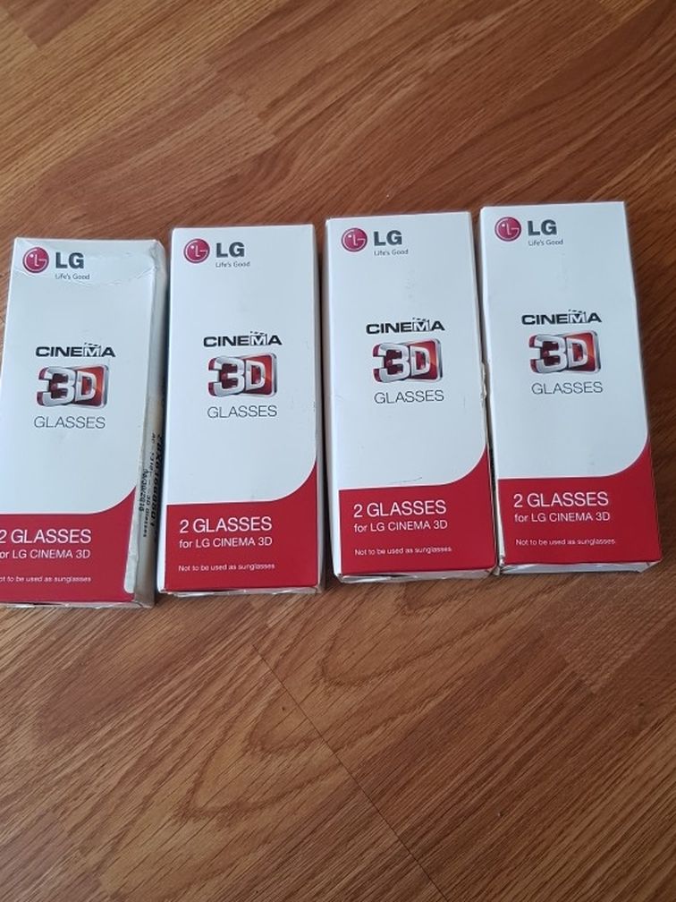 LG 3d Glasses 4 2pk