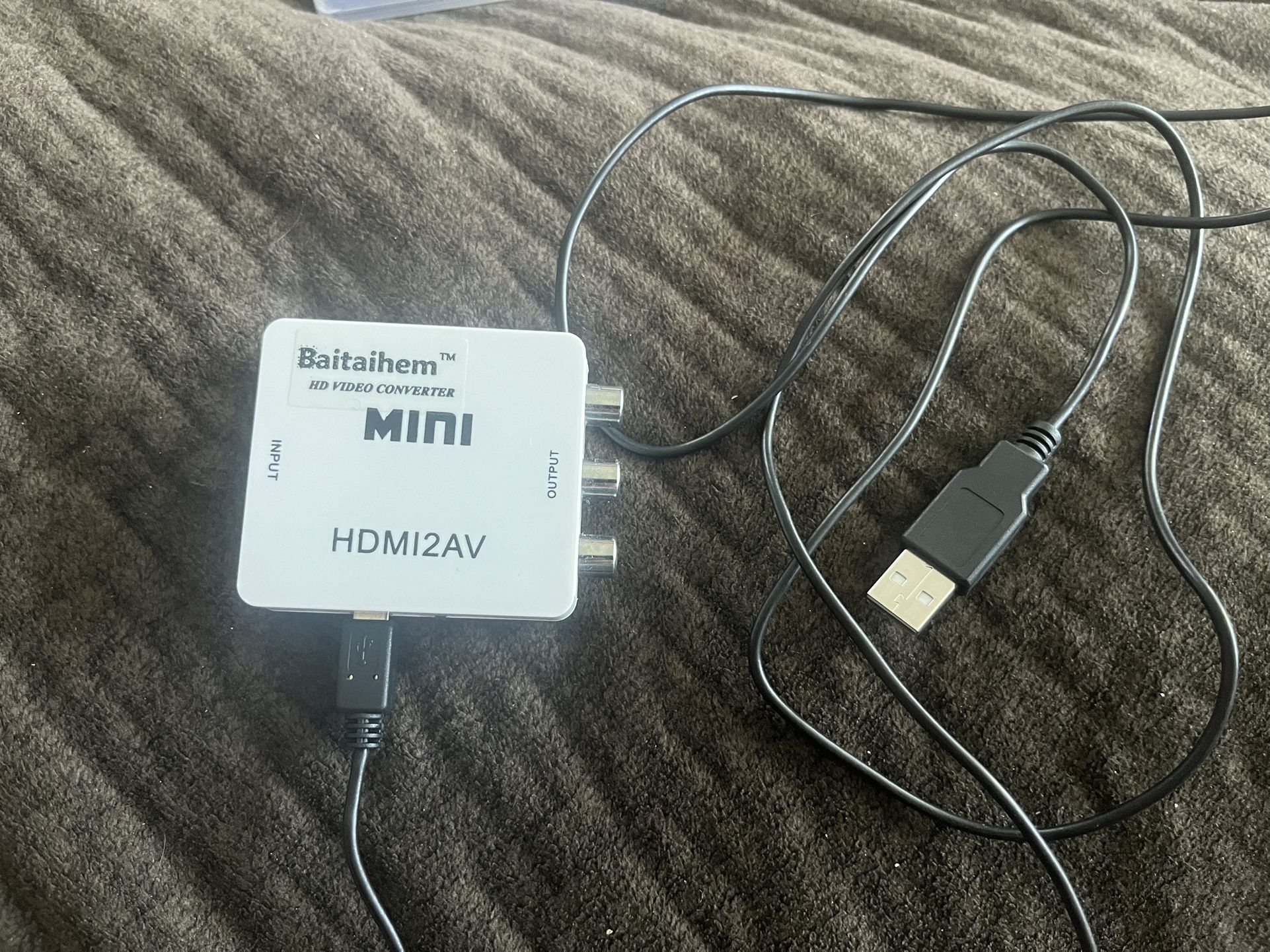 HDMI To AV Video Converter