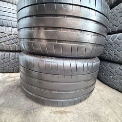 295/35/20 Michelin Pilot Sport 4s 80%+ Tread (2)