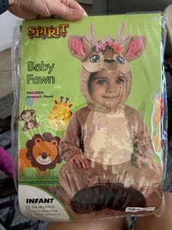 Baby fawn costume 0-6 months