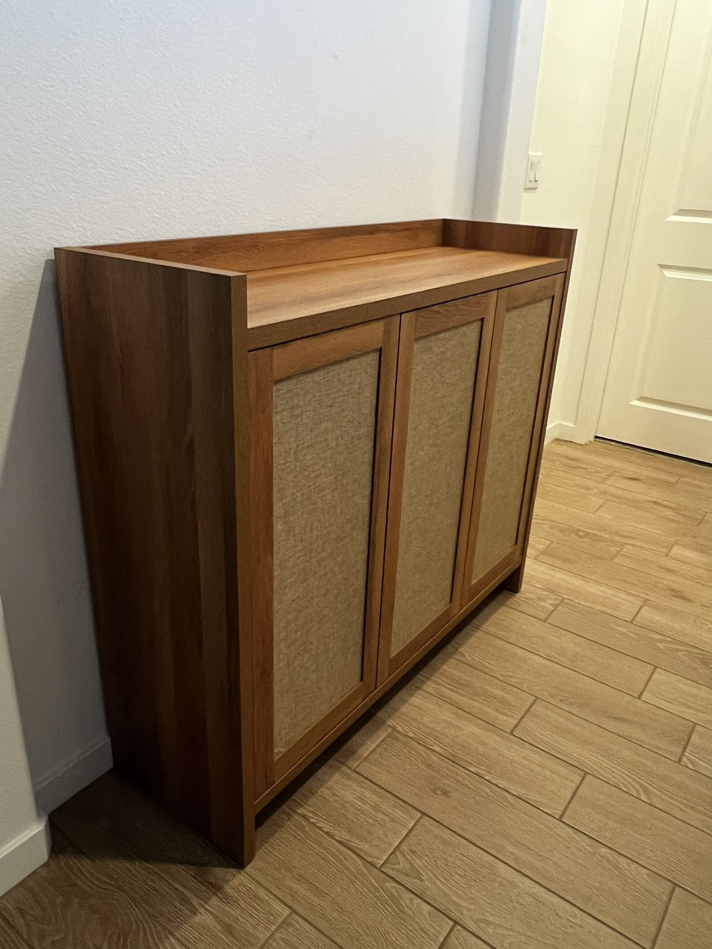 Farmhouse Style Shoe Cabinet