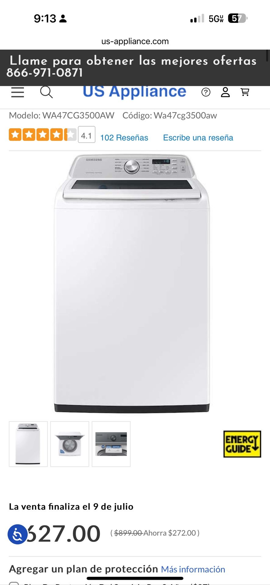 Samsung Washer