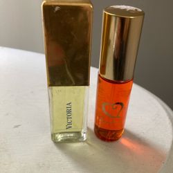 2 Unused .5 Oz Bottles Of Victoria’s Secret Spray Cologne