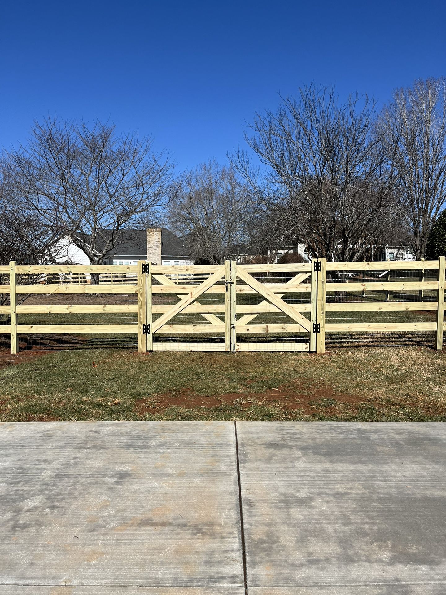 Beautiful Ranch Rail