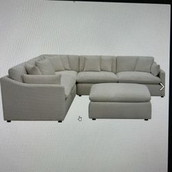 CLOUD ☁️ Sectional With OTTOMAN 