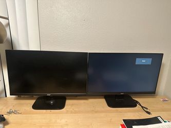Pair of Acer Monitors with Stands