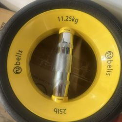 Straight Bar With Weights