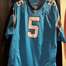 TEDDY BRIDGEWATER NFL PANTHERS JERSEY(XL)