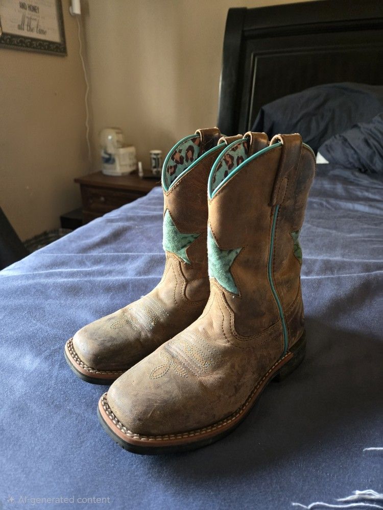 Girl Cowgirl Boots Dan Post