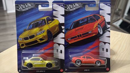 Hot Wheels Silver Series BMW 2-Pack
