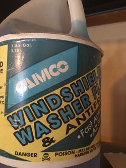 Can I extreme blue windshield washer fluid & antifreeze 1 gallon