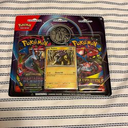 Pokemon two pack blister