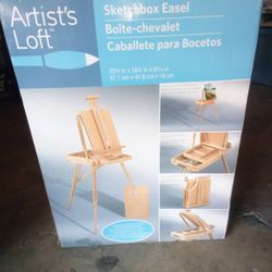 Art Desk Sketchbox Easel