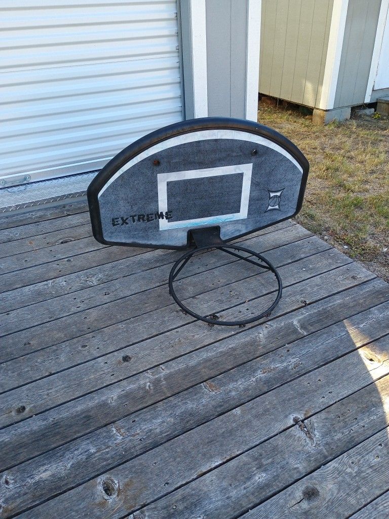Basketball Goal Backboard And Hoop