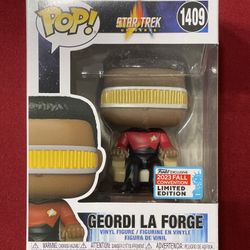 Geordi La Forge #1409 Star Trek Universe Funko Pop! 2023 Fall Exclusive Vinyl Figure