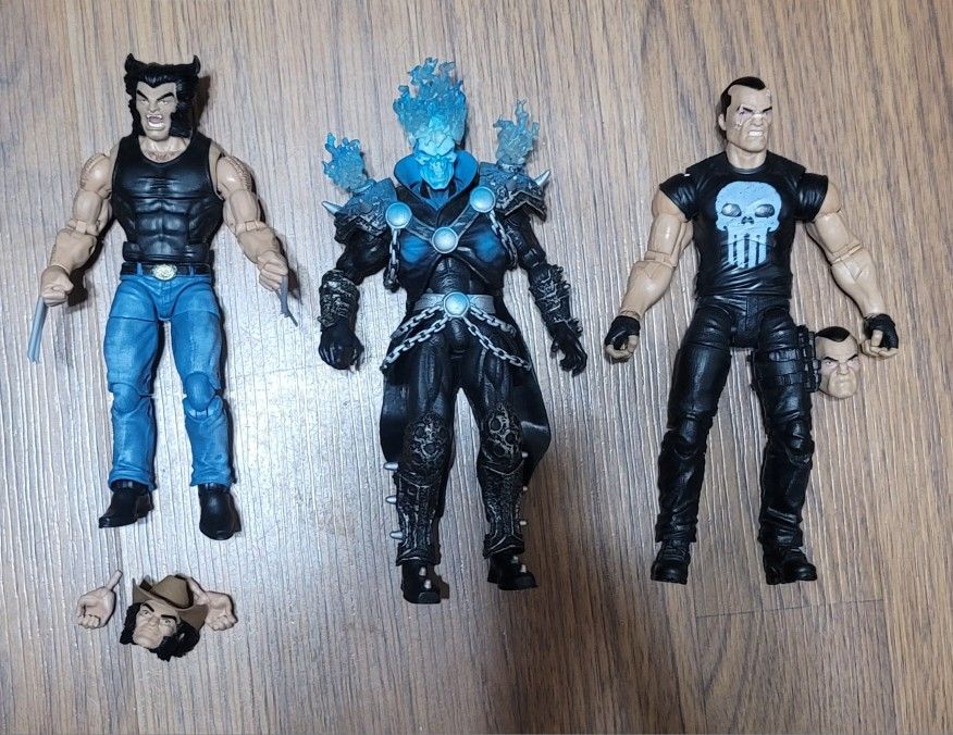 Marvel Legends: Logan Ghost Rider Punisher