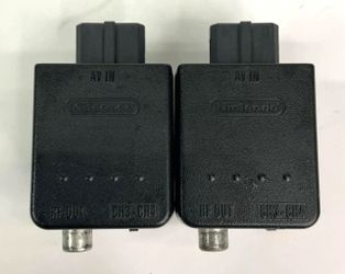 Lot Of (x2) Nintendo 64 RF Modulator Only NUS-003 USA