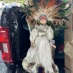 Brazilian Carnival Doll Excellent Condition