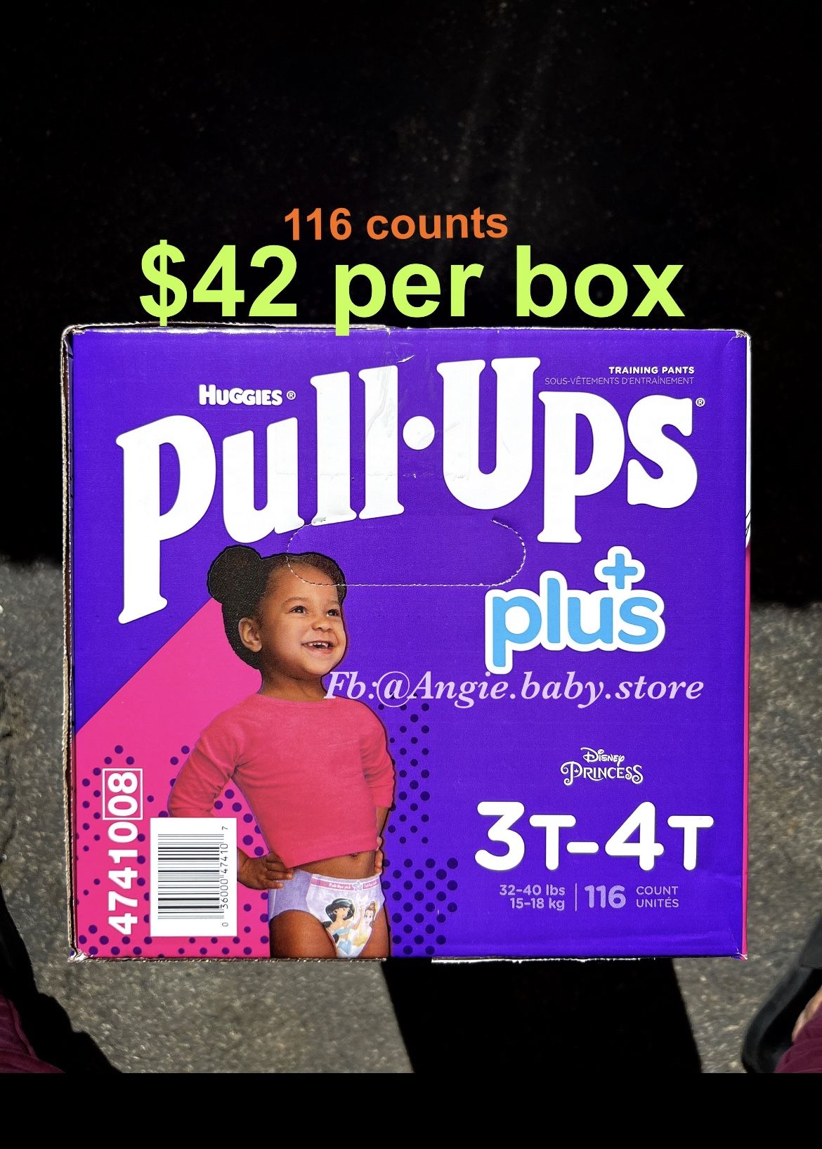 Pull-ups Size 3-4T Girls