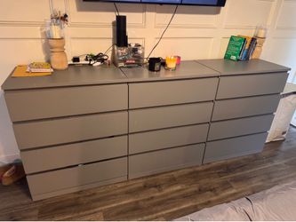 IKEA 4 Drawer Dressers- total of 3