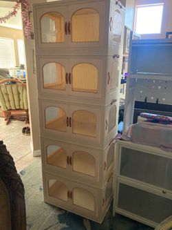 Five Tier Storage Cabinet Shelves