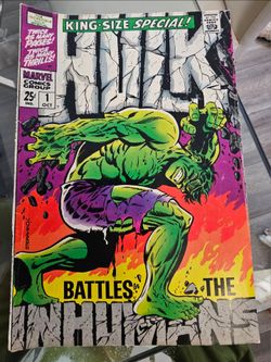 Hulk king size special vol1 # 1 battles the in humans