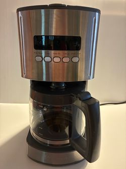 Kenmore 12 cup programmable drip coffees maker- 100-(contact info removed)0 works great. In excellent condition