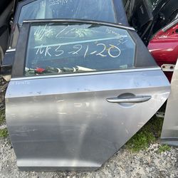 2016-2020 Hyundai Sonata Left Driver Rear Door