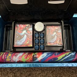 Mega Charizard UPC Accessories (Playmat, Sleeves, Deck Box, etc)