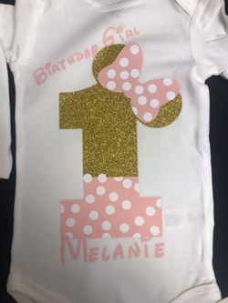 Personalized onesies