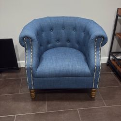 Blue Accent Chair