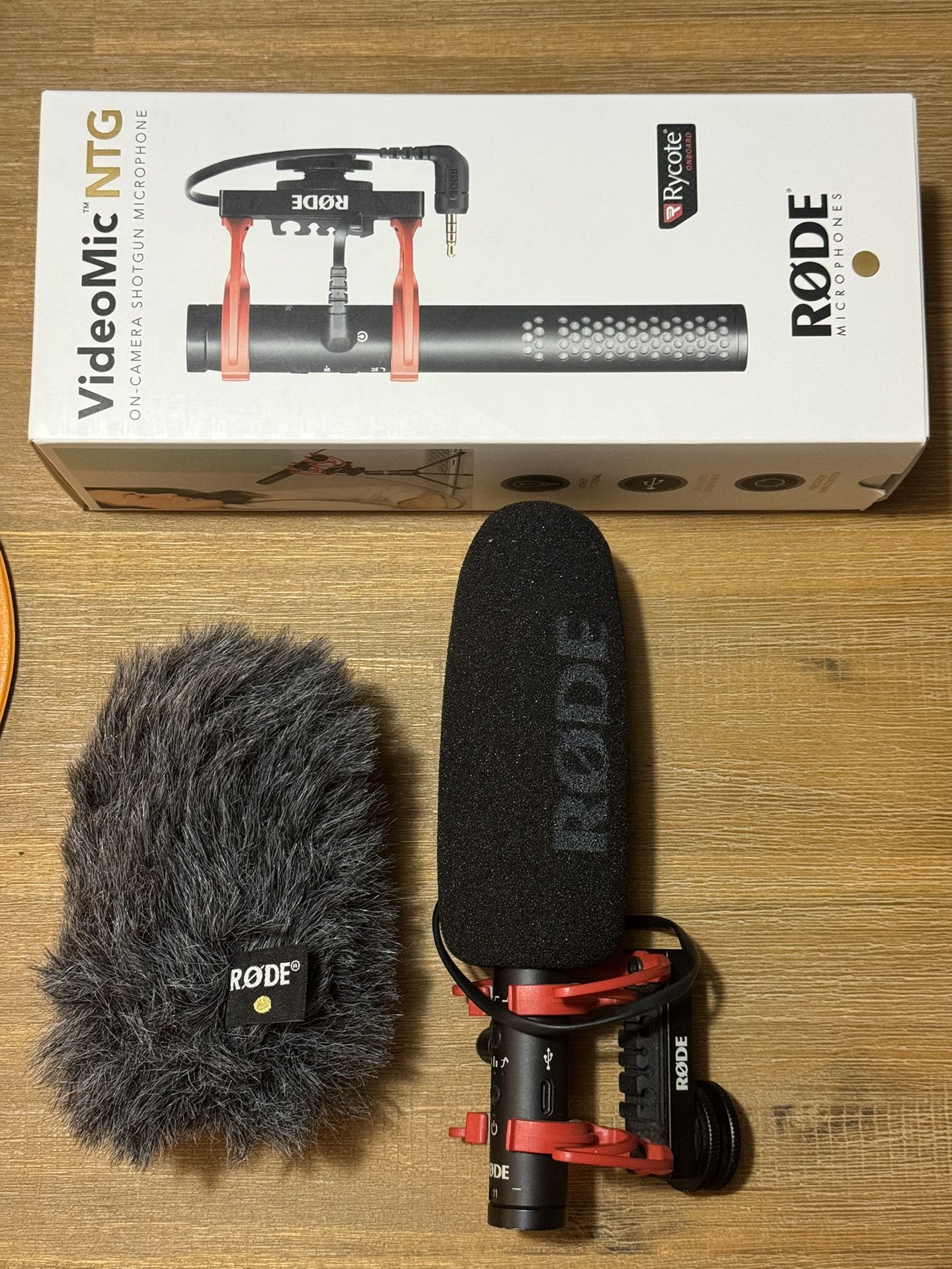 Rode VideoMic NTG - On-Camera Shotgun Microphone w/ Accessories