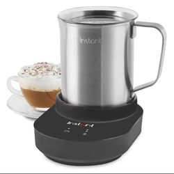 instant Pot Magic Cup 9-in-1 Frother, 17oz Stainless Steel Cup Electric - (READ)