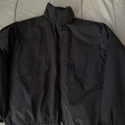 Black Technical Padded Jacket