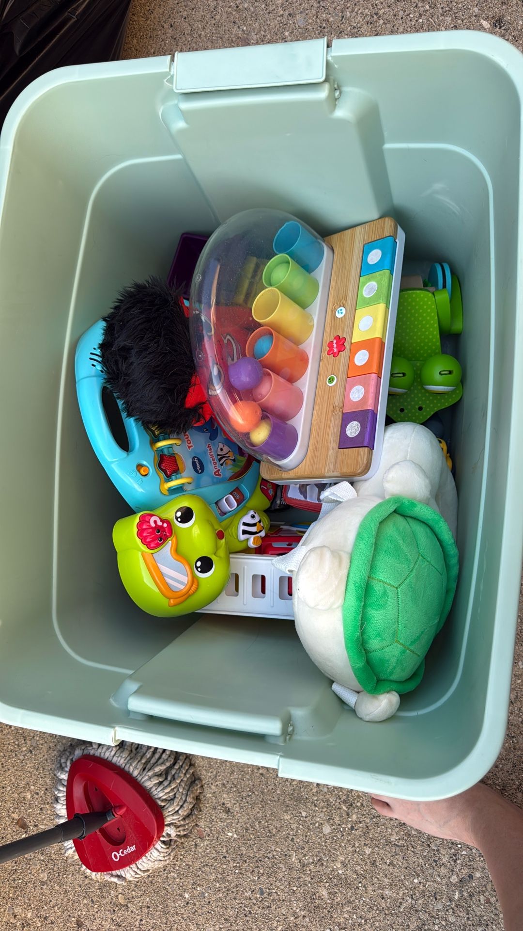 Bin Of Toys 10$