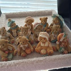 Complete cherished Teddies January-December 