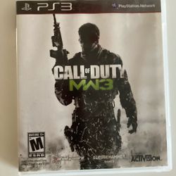 Call Of Duty Modern Wafare 3 For The PS3 