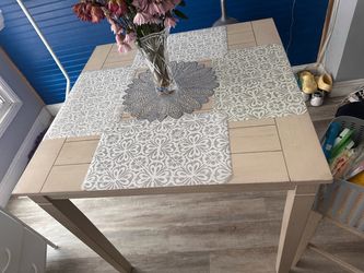 Table and chairs