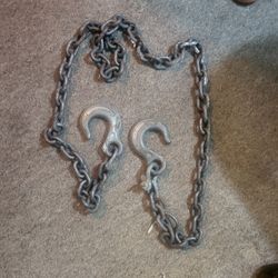 9 Foot Tranporting Chain With Hooks 🪝 