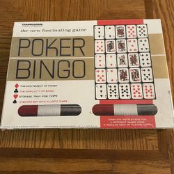 Poker Bingo Sealed From The 60s 