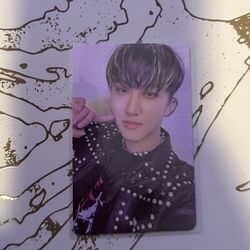 Stray kids changbin photocard