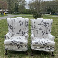 Wingback Chair Both For $250