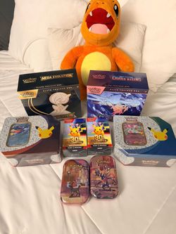 Pokémon TCG Bundle – ETBs, Tins & Booster Sets