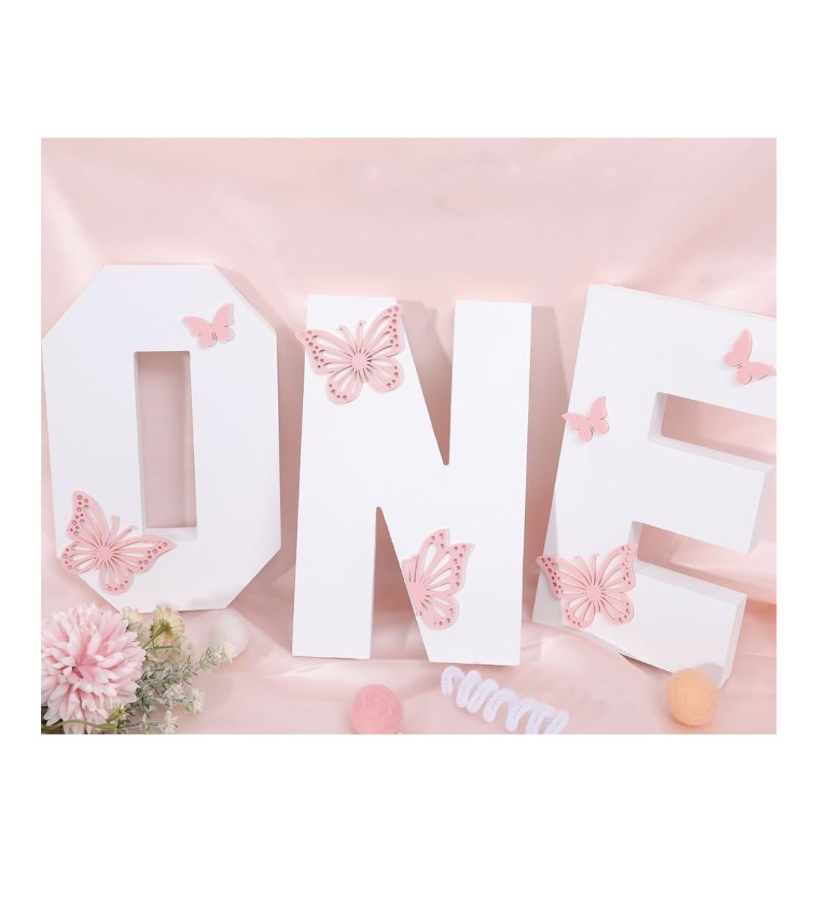 Wooden ONE Letters