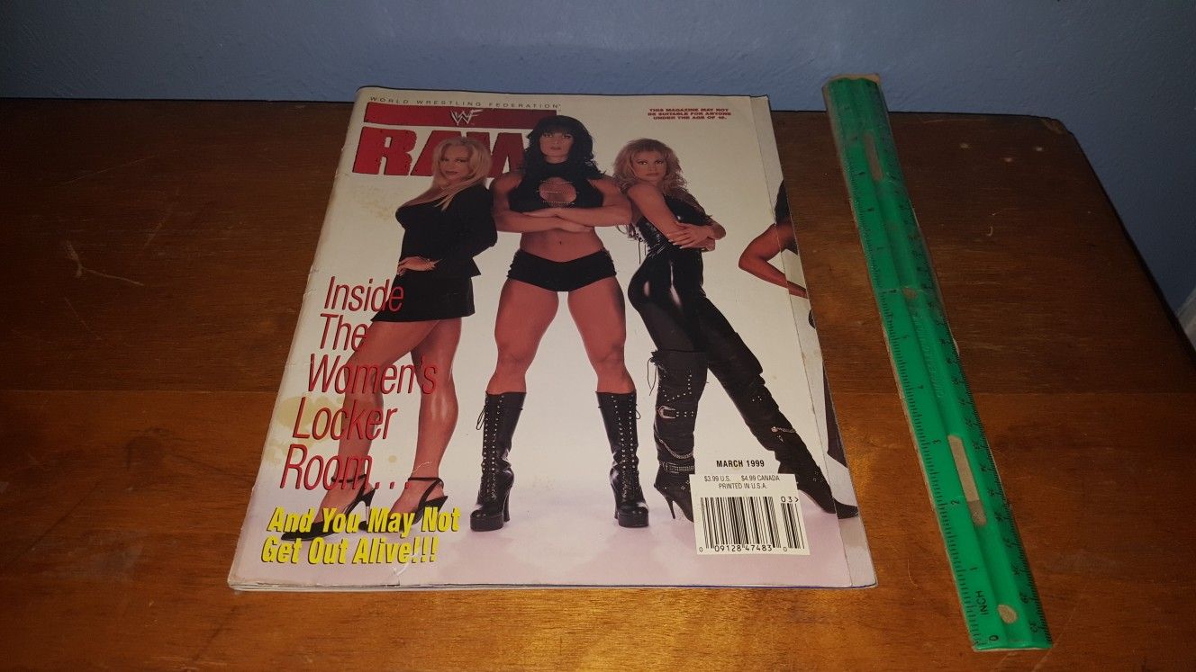 Wwf Magazine March 1999