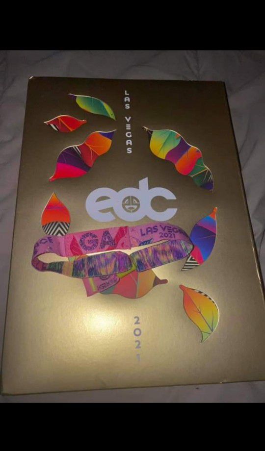 EDC Vegas 2021 --  3 Day GA Pass  --$250  obo