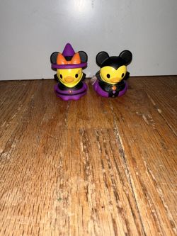 Mickey & Minnie Halloween Rubber Ducks