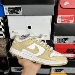 Nike Dunk Low Team Gold size 10 USED But Clean