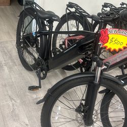 Brand new Adult ebike with one year warranty
