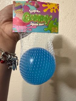 Super gummy squish ball